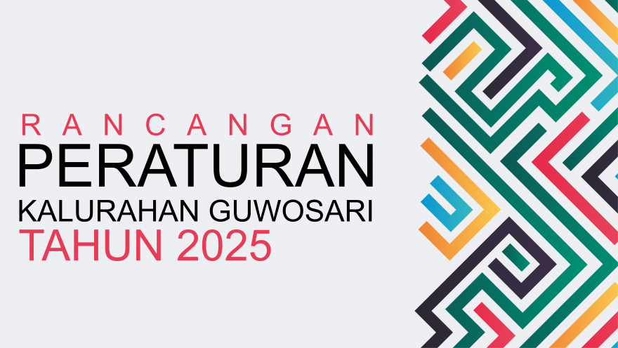 Rancangan Peraturan Kalurahan Tahun 2025